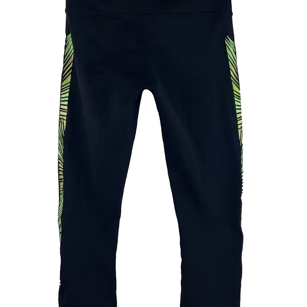 2014 Lululemon Wunder Under Crop (Print) *Full-On Luon
Black / Green - Picture 5 of 7